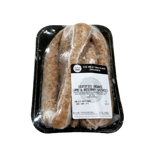 Lamb & Rosemary 500gSausage