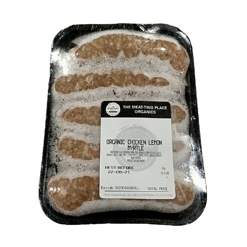 Chicken & Lemon Myrtle 500gSausage