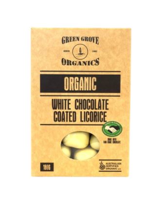 White Choc Licorice 180g