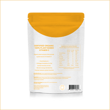 Load image into Gallery viewer, VITAMIN C &lt;br /&gt;Certified Organic &lt;br /&gt;100% Plant based&lt;br /&gt;60 capsules