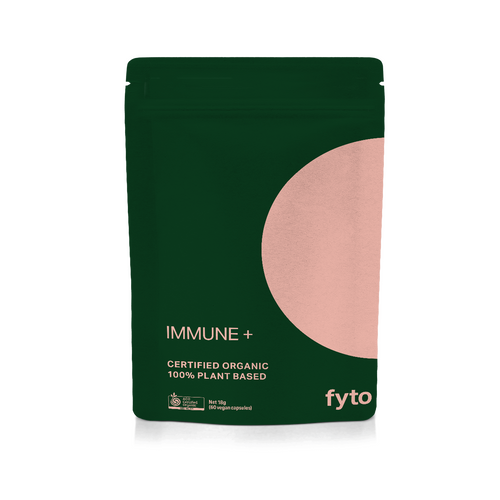 » IMMUNE+ <br />Certified Organic <br />100% Plant based<br />60 capsules (100% off)