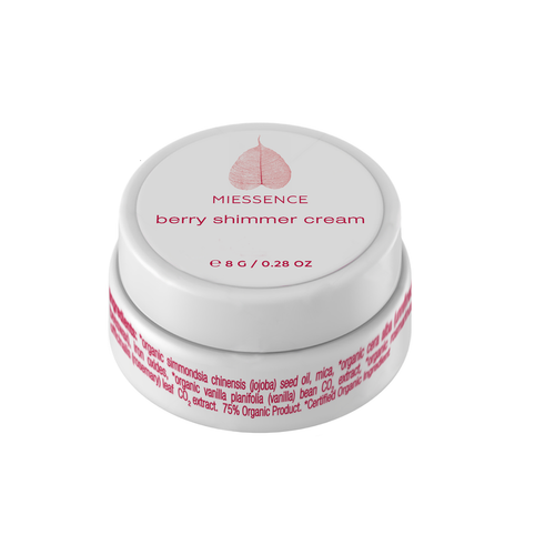 Shimmer Cream - Berry (in sugarcane packaging)