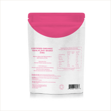 Load image into Gallery viewer, ZINC &lt;br /&gt;Certified Organic &lt;br /&gt;100% Plant based&lt;br /&gt;60 capsules