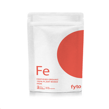 Load image into Gallery viewer, IRON &lt;br /&gt;Certified Organic &lt;br /&gt;100% Plant based&lt;br /&gt;60 capsules